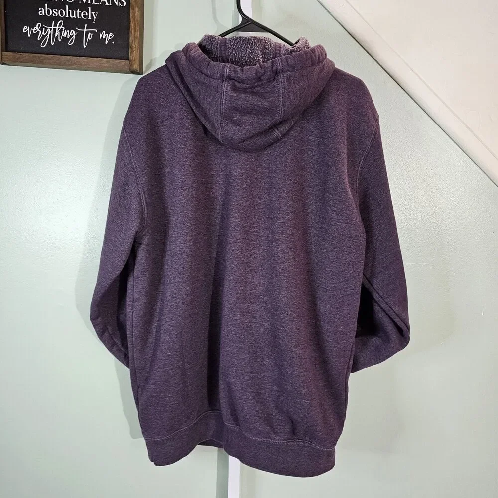 Carhartt‎ Mens Relaxed Loose Fit Hoodie Medium Purple